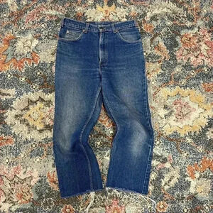 Vintage Levi’s 619 Orange  Tab Jeans Size 32